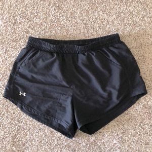 UNDER ARMOUR - Running shorts - Grey- Size XS/S